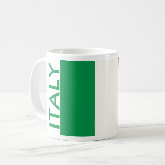 ITALIË FLAG KOFFIEMOK (Voorkant links)