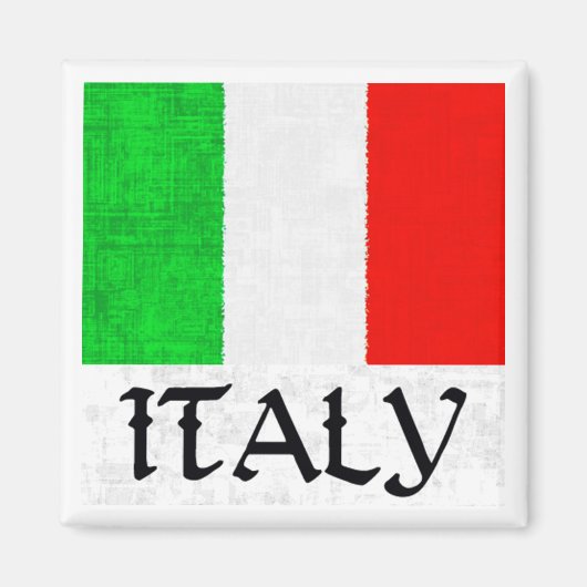 ITALIË FLAG MAGNEET (Voorkant)