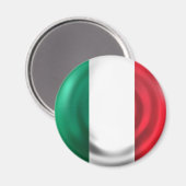 Italië Flag Magnet (Voorkant / Achterkant)