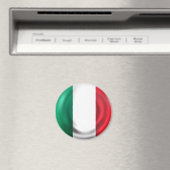 Italië Flag Magnet (Insitu (Vaatwasser))