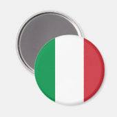 Italië Flag Magnet (Voorkant / Achterkant)
