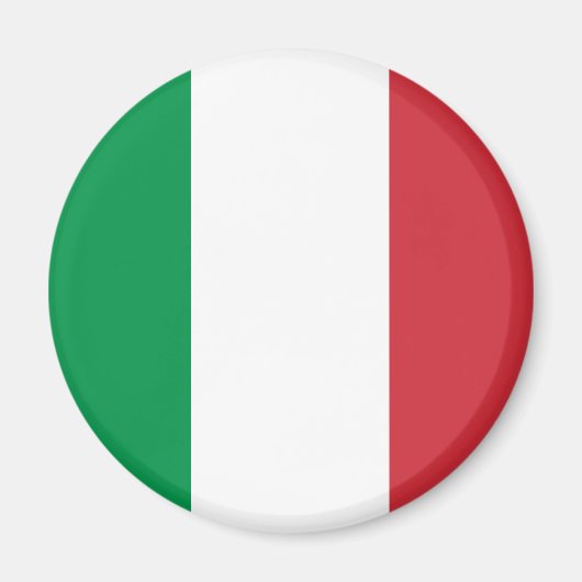 Italië Flag Magnet (Voorkant)
