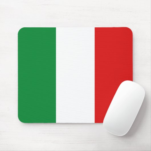 Italië Flag Mousepad Muismat (Met muis)