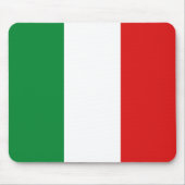 Italië Flag Mousepad Muismat (Voorkant)