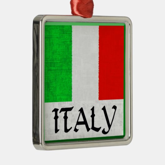 ITALIË FLAG Ornament (Rechts)