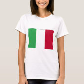 ITALIË FLAG T-SHIRT (Voorkant)