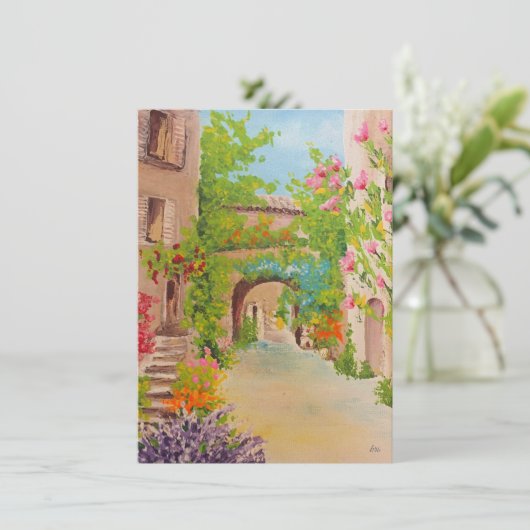 Italië Flat Card (Staand voorkant)