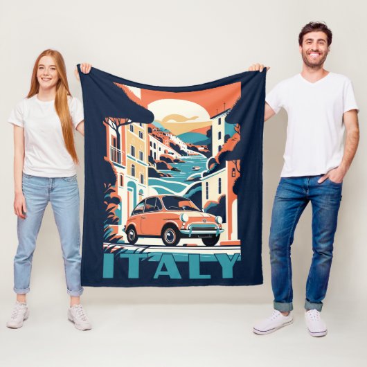 Italië Fleece Deken (In situ)