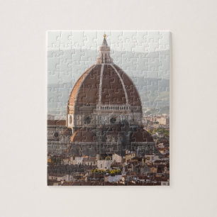 Italië, Florence, Dome van Duomo-kathedraal Legpuzzel