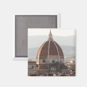 Italië, Florence, Dome van Duomo-kathedraal Magneet (Voorkant / Achterkant)