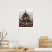 Italië, Florence, Dome van Duomo-kathedraal Poster (Keuken)