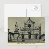 Italië, Florence, Firenze, 1908, S. Kerk Briefkaart (Voorkant / Achterkant)