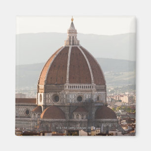 Italië, Florence, koepel van de kathedraal van Du Magneet