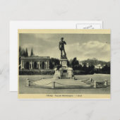 Italië, Florence, Piazzale Michelangelo, David Briefkaart (Voorkant / Achterkant)