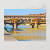 Italië, Florence, Ponte Vecchio Briefkaart (Voorkant)