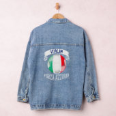 Italië Football fans Italiaans nationaal team van  Denim Jacket (Hangar)