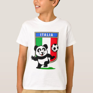 Italië Football Panda T-shirt