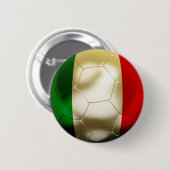 Italië Football Ronde Button 5,7 Cm (Voorkant /achterkant)