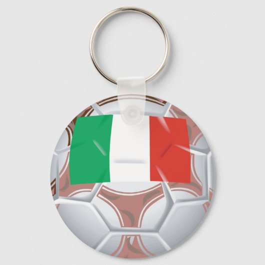 Italië Football Sleutelhanger (Voorkant)