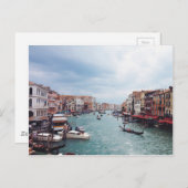  Italië Foto Venetië Canal Briefkaart (Voorkant / Achterkant)