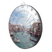  Italië Foto Venetië Canal Dartbord (Voorkant Rechts)