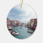  Italië Foto Venetië Canal Keramisch Ornament (Links)