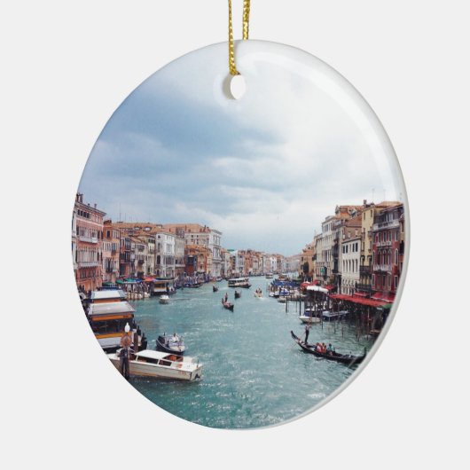  Italië Foto Venetië Canal Keramisch Ornament (Links)