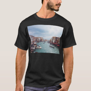 Italië Foto Venetië Canal T-shirt
