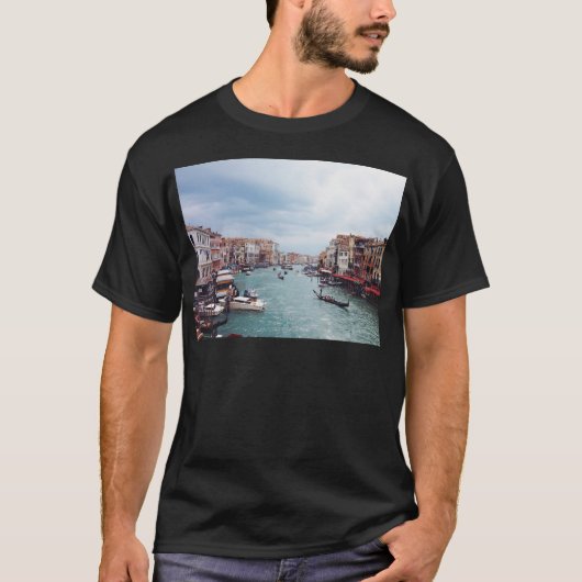 Italië Foto Venetië Canal T-shirt (Voorkant)