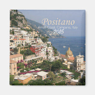 Italië Fridge Magnet Compania Positano Change Yea
