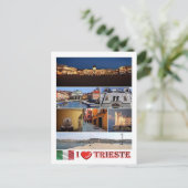 Italië - Friuli Venice Giulia - Trieste - Mozaïek  Briefkaart (Staand voorkant)