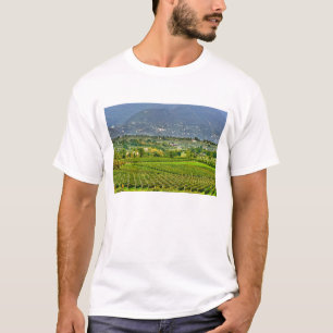 Italië, Gardameer. De oevers van het Gardameer zij T-shirt