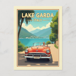 Italië Gardameer  Retro Reizen Briefkaart