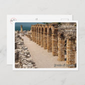 Italië - Gardameer - Sirmione - Grotte di Catullo Briefkaart (Voorkant / Achterkant)