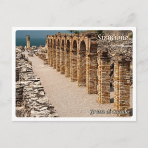 Italië - Gardameer - Sirmione - Grotte di Catullo Briefkaart