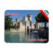Italië - Gardameer - Sirmione - Scaligero Castle - Magneet (Horizontaal)