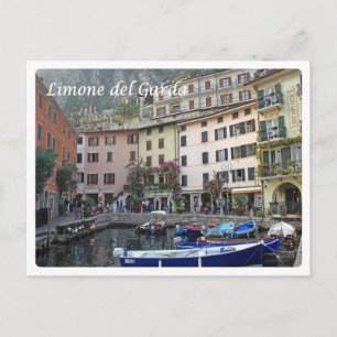 Italië - Gardenmeer - Limone del Garda - Briefkaart