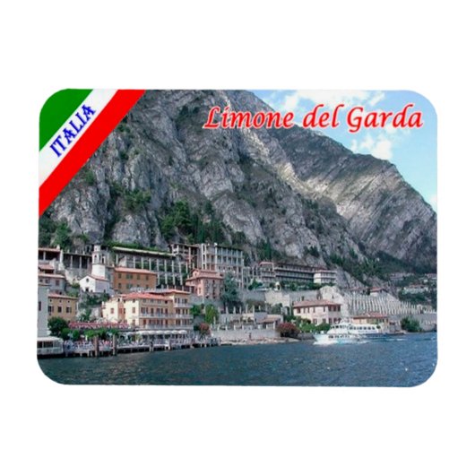 Italië - Gardenmeer - Limone del Garda - Magneet (Horizontaal)