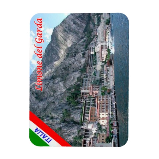 Italië - Gardenmeer - Limone del Garda - Magneet (Verticaal)