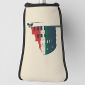 Italië-Geïnspireerde Colosseum Putter Headcover (Draai 90)