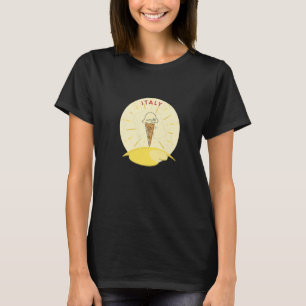 Italië Gelato Ice crème T-shirt