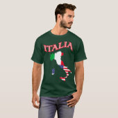 Italië gezinshereniging van het Italiaanse erfgoed T-shirt (Voorkant volledig)