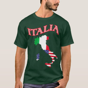 Italië gezinshereniging van het Italiaanse erfgoed T-shirt
