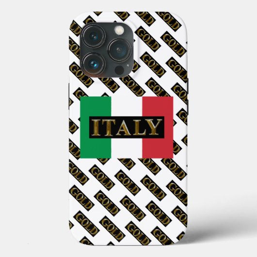 ITALIË GOLD Case-Mate iPhone CASE (Achterkant)
