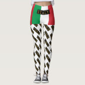 ITALIË GOLD LEGGINGS (Voorkant)