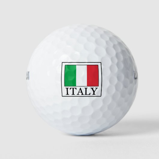 Italië Golfballen (Voorkant)