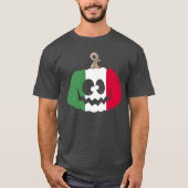 Italië Halloween Pompoen cadeau T-shirt (Voorkant)