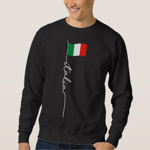 Italië Handtekening vlaggenpaal - legant patriotti Trui