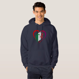 Italië hart hoodie