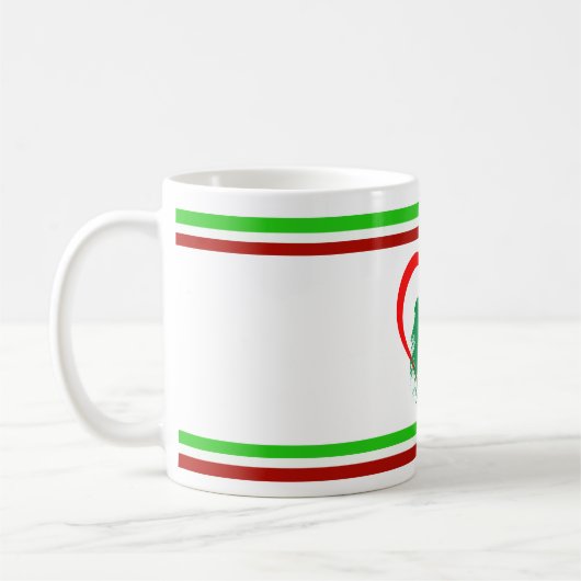 Italië hart koffiemok (Links)